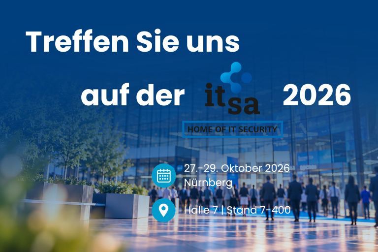 Oxford Computer Group auf der it-sa Expo&Congress 2026 in Nürnberg – 27. bis 29. Oktober, Halle 7, Stand 7-400.