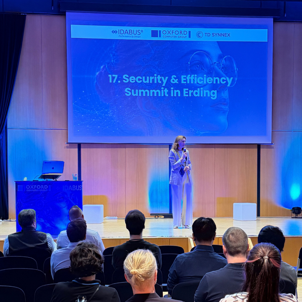 Opening of the 17th Security & Efficiency Summit 2026 in Erding, with a view of the stage and the specialist audience