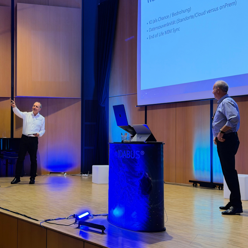 Presentation on AI, data sovereignty and MIM Sync at the Security & Efficiency Summit 2026